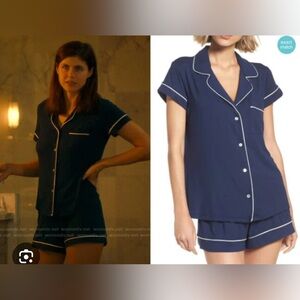 Eberjey Gisele TENCEL™ Modal Relaxed Short PJ Set as seen on White Lotus